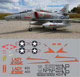 A-4F Skyhawk Lady Jessie Graphics Set