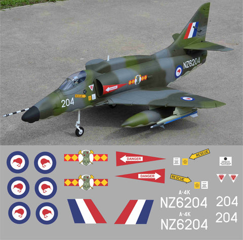 A-4 Skyhawk RNZAF NZ6204 Graphics Set