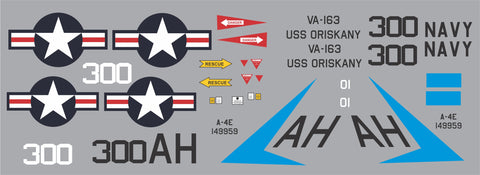 A-4E Skyhawk VA-163 BuNo. 149959 Graphics Set