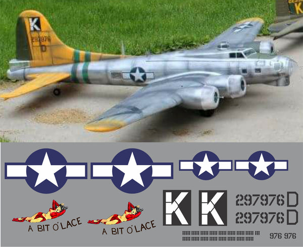 B-17 Bit 'O Lace Graphics Set – Callie Graphics