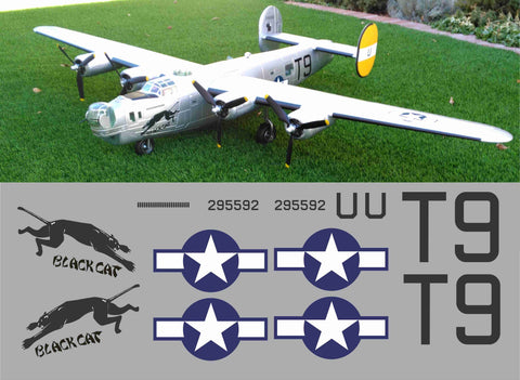 B-24 Black Cat Graphics Set