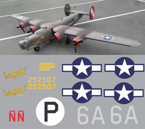 B-24 Miss Judy Graphics Set