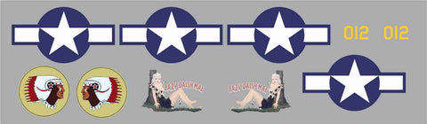 B-25 Lazy Daisy Mae Graphics Set