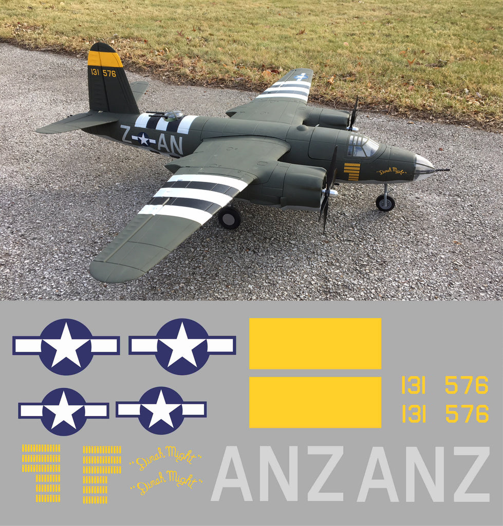 B-26 Dinah Might Graphics Set – Callie Graphics