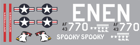 C-47 Skytrain Spooky Graphics Set