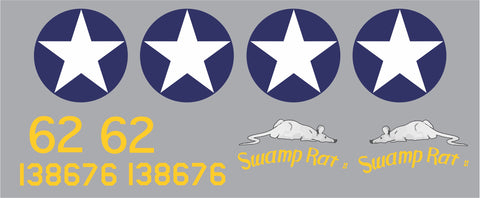 C-47 Skytrain Swamp Rat Graphics Set