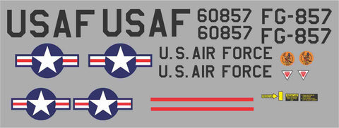 F-104 56th Fighter Squadron #60857 Graphics Set