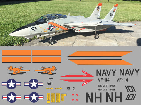 F-14 VF-114 Graphics Set