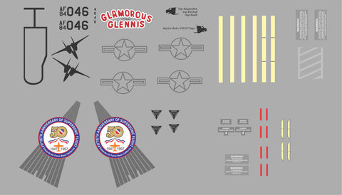 F-15 Glamorous Glennis Graphics Set