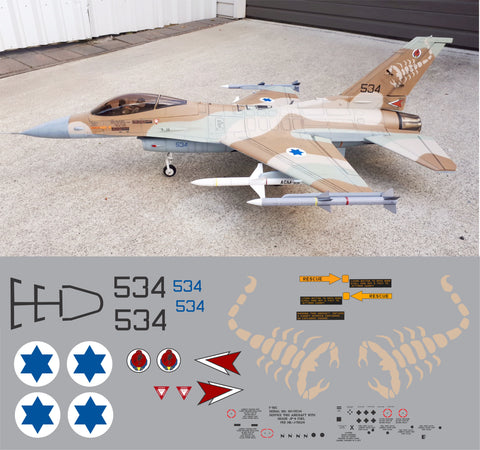 F-16 Israeli #534 Graphics Set