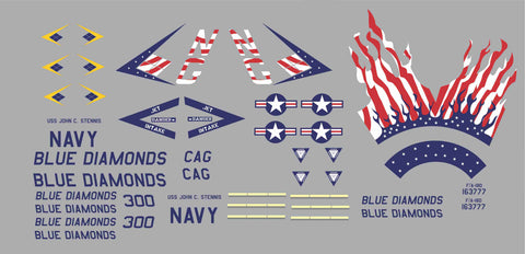 F-18 VFA-146 Blue Diamonds Graphics Set