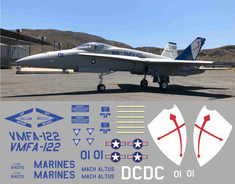 F-18 VMFA-122 Graphics Set