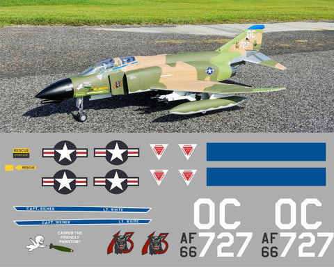 F-4 Phantom 13th TFS Casper Graphics Set