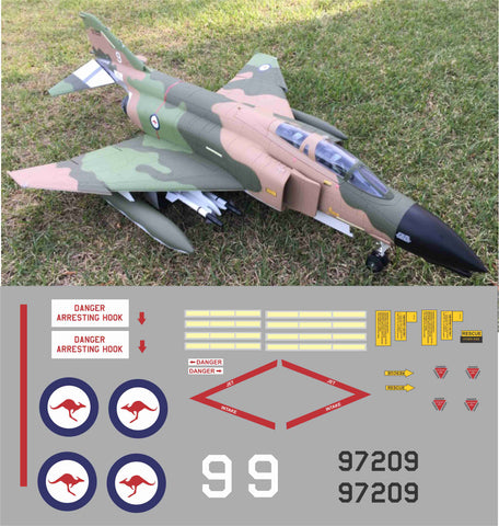 F-4 Phantom RAAF #9 Graphics Set