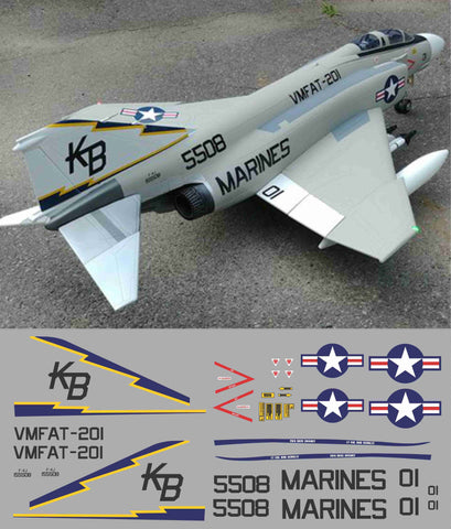 F-4 Phantom VMFAT-201 Graphics Set