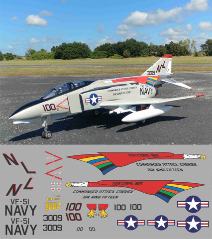 F-4 Phantom VF-51 Screaming Eagles Graphics Set