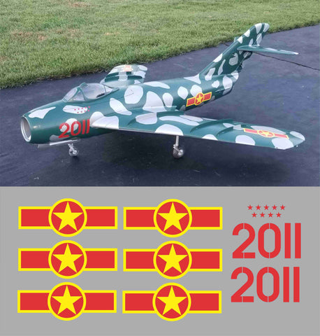 Mig-17 #2011 Graphics Set