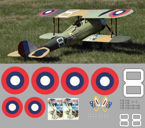 Nieuport 28 "Buy War Bonds" Graphics Set