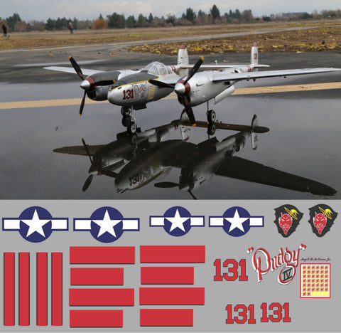 P-38 Pudgy IV Graphics Set