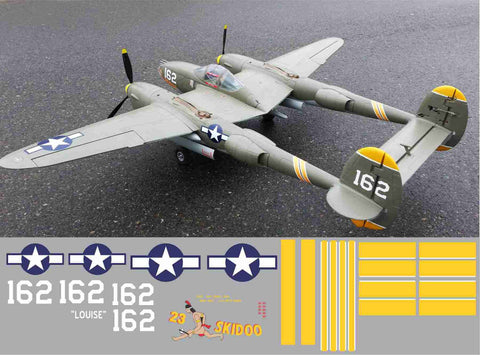 P-38 Skidoo Graphics Set