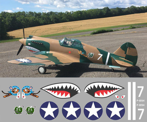 P-40 1st PS, Adam And Eve #7 Graphics Set