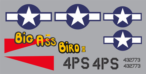 P-47 Big Ass Bird Graphics Set