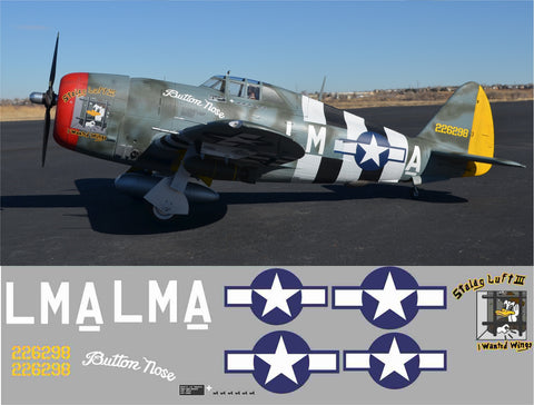 P-47 I Wanted Wings/Button Nose Graphics Set