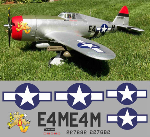P-47 Carol Ann Graphics Set