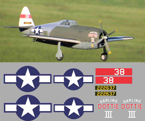 P-47 Darling Dottie III Graphics Set