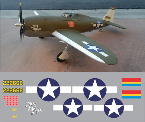 P-47 Fiery Ginger IV Graphics Set