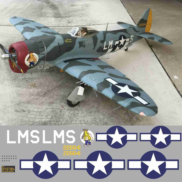 P-47 Hairless Joe Graphics Set – Callie Graphics