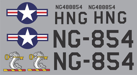 P-47 Hawaii National Guard Graphics Set
