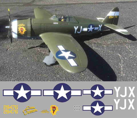 P-47 Little Demon Graphics Set