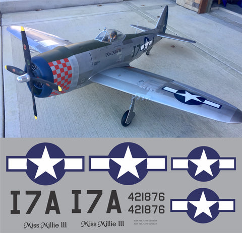 P-47 Miss Millie III Graphics Set