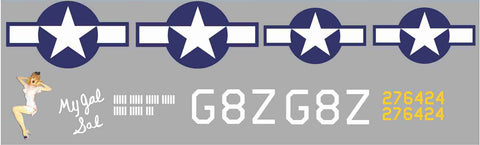 P-47 My Gal Sal Graphics Set