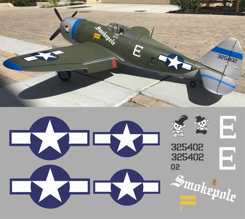 P-47 Smokepole Graphics Set