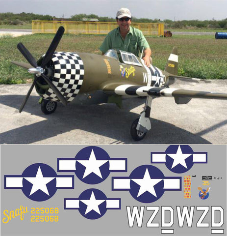 P-47 Snafu Graphics Set