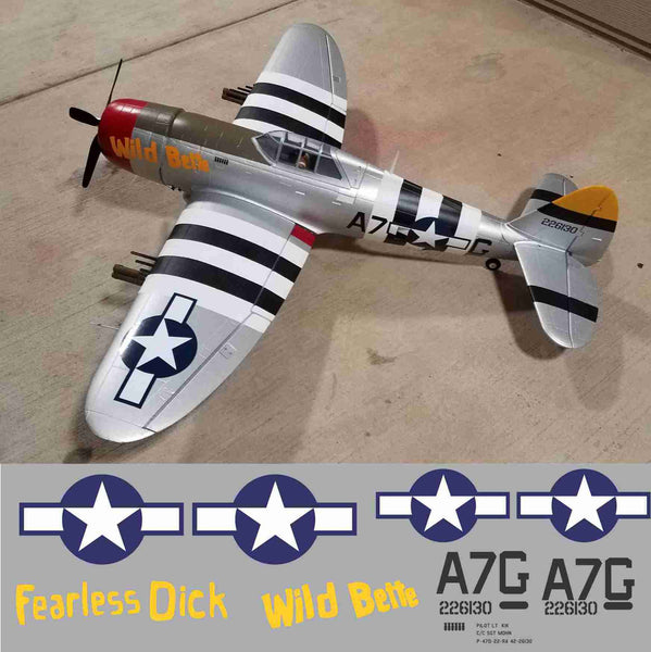 P-47 Wild Bette Graphics Set – Callie Graphics
