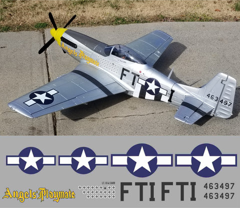 P-51D Angels Playmate Graphics Set