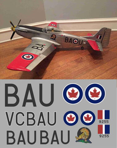 P-51D #9255/BAU Graphics Set