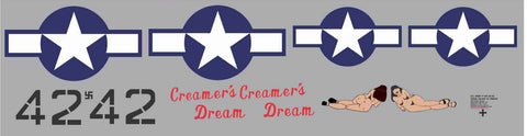 P-51D Creamer's Dream Graphics Set