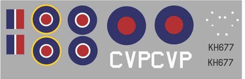 P-51C Royal Australian Airforce CVP Graphics Set