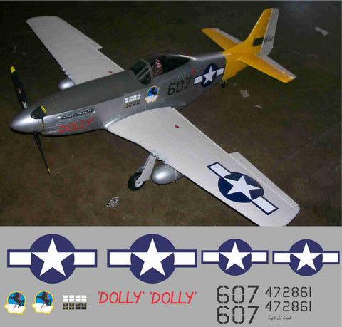 P-51D Dolly Graphics Set