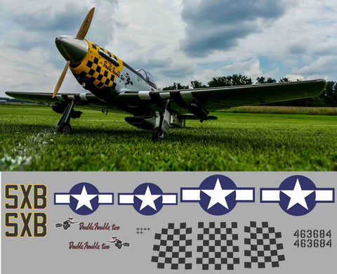 P-51D Double Trouble Two Graphics Set