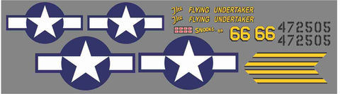 P-51D Flying Undertaker Graphics Set