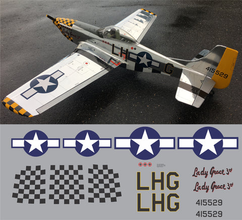 P-51D Lady Grace III Graphics Set