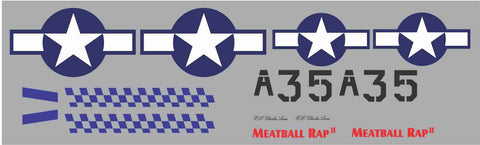 P-51D Meatball Rap II Graphics Set