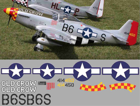 P-51D Old Crow Graphics Set