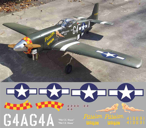 P-51D Passion Wagon Graphics Set