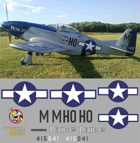 P-51D Petie 3rd Graphics Set